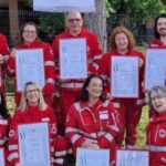 Croci di Anzianità ai Volontari della Croce Rossa