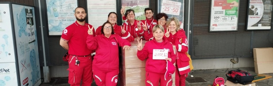 Croce Rossa e Coop insieme per la Raccolta Alimentare